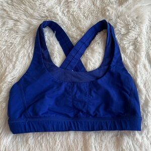 Lululemon Athletica Royal Blue Sports Bra Size 6